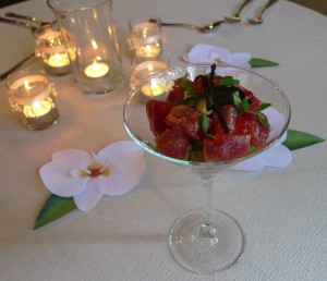 Ahi Poke Martini