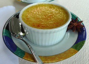 Maple and Star Anise Crème Brûlée