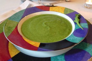 Rocket and Courgette Soup