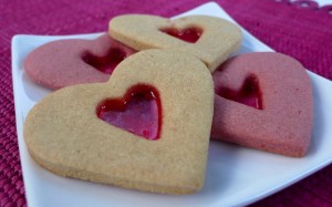 Double Heart Cookies