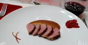 Seared Duck Breast with Blood Orange Sauce