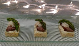 Steak Oscar Canapés