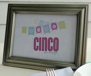 Cinco de Mayo sign