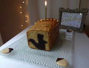 Hidden Surprise Squirrel Cake